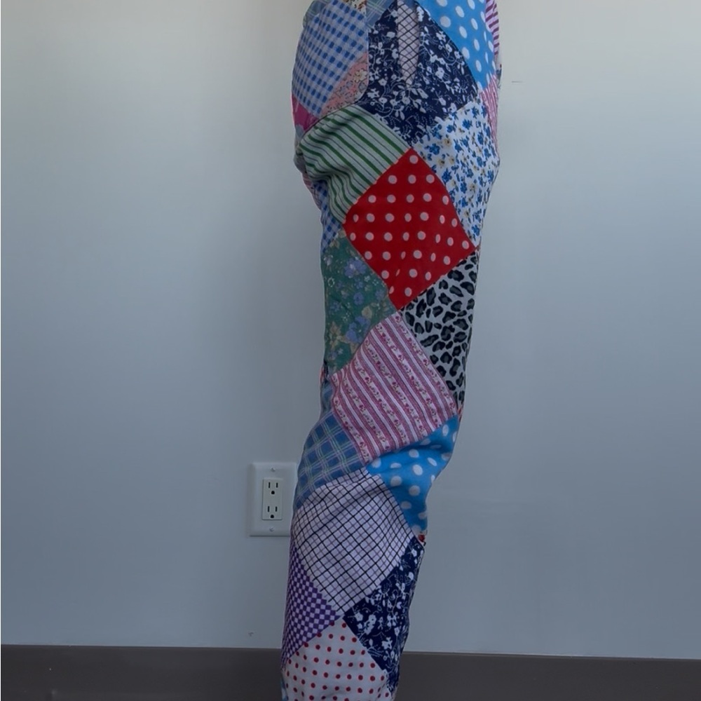 Teddy Fresh Multicolor Patchwork Pants - Picture 4 of 8